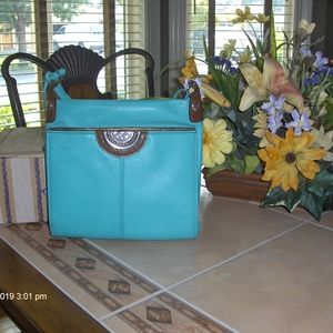 Brighton Shiloh Jade Crossbody Bag